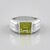 Anello in argento con Quarzo Limone