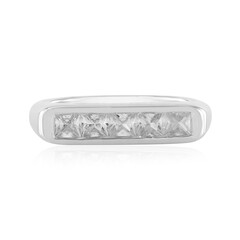 Bague en argent et Zircon