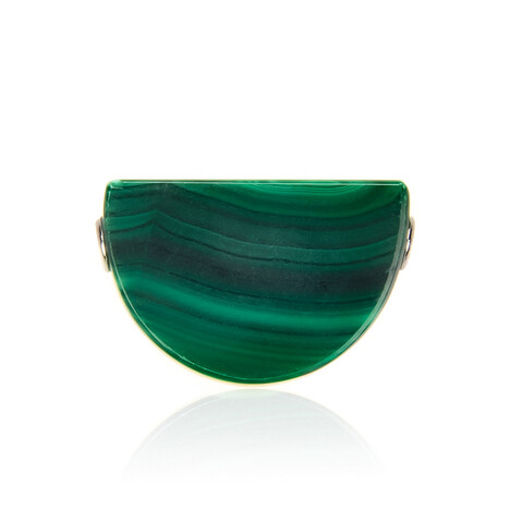 Malachite Silver Pendant (MONOSONO COLLECTION)
