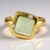 Anello in argento con Ametista Verde (MONOSONO COLLECTION)