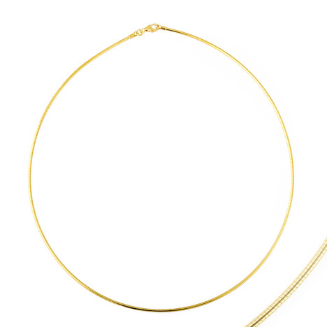 Zilveren halsketting (MONOSONO COLLECTION)