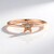 Anello in argento con Diamante Champagne I3