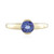 Anello in oro con Tanzanite AAA