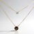 Collana in oro con Tanzanite (non riscaldata) (de Melo Gold)