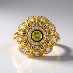 Anello in argento con Sfene