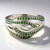 Bague en argent et Diamant fantaisie