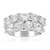 White Topaz Silver Ring