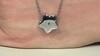 Colgante en plata con Esmeralda de Zambia (Annette)