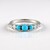 Anello in argento con Turchese Sleeping Beauty (Faszination Türkis)