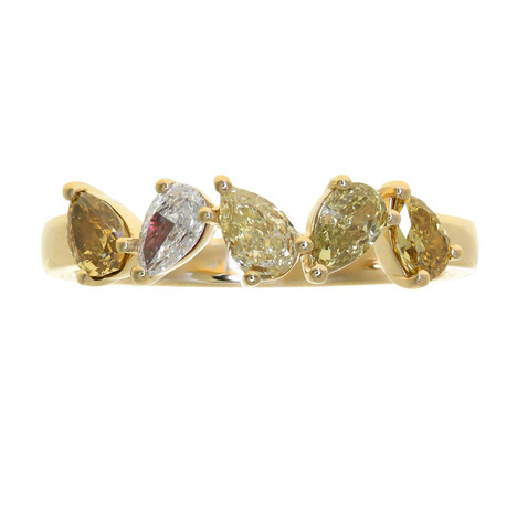 Anillo en oro con Diamante Fancy I1 (CIRARI)