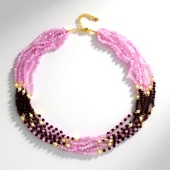 Collana in argento con Kunzite