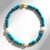 Collana in argento con Perla d'Acqua Dolce Bianca