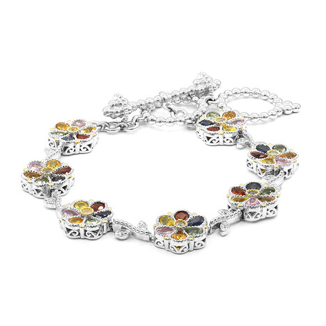 Saphir-Silberarmband (Dallas Prince Designs)