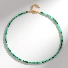 Collana in argento con Smeraldo Brasiliano
