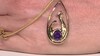 Collar en plata con Amatista de Siberia
