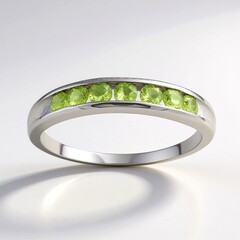 Anello in argento con Idocrasio