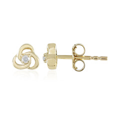 I3 (J) Brillant-Goldohrringe