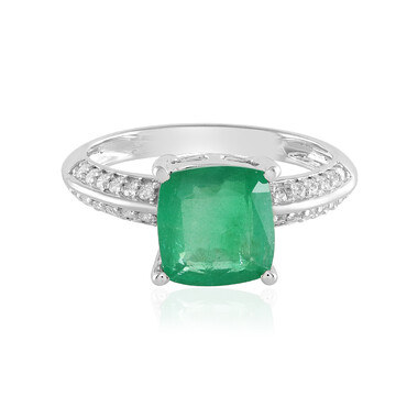 Russischer Smaragd-Goldring (AMAYANI)