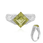Ouro Verde-Quarz-Silberring (de Melo Essence)