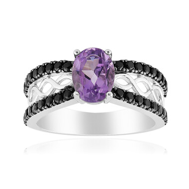 Amethyst-Silberring