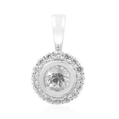 Colgante en plata con Danburita