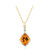 Collana in oro con Citrino (CIRARI)