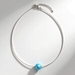 Collana in argento con Larimar