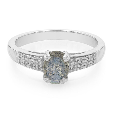 Bague en argent et Labradorite
