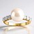 Anello in argento con Perla Akoya (TPC)