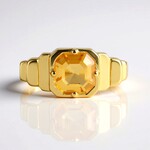 Anello in argento con Citrino (de Melo Essence)