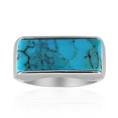 Anello in argento con Turchese Kingman