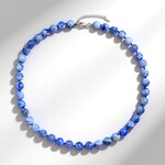 Collana in argento con Agata della Mongolia