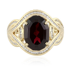 Anello in oro con Rodolite Lampone (de Melo)