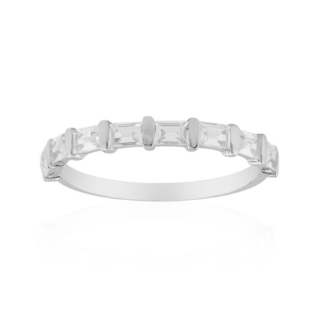 Bague en argent et Zircon