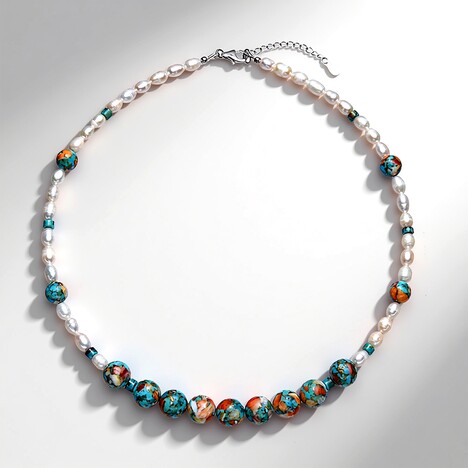 Collier en argent et Pierre fine