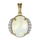 Ciondolo in oro con Opale di Welo (Adela Gold)