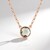Collana in argento con Ametista Verde (Adela Silber)