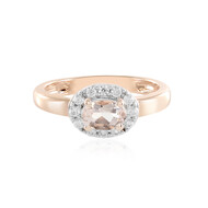Bague en argent et Morganite