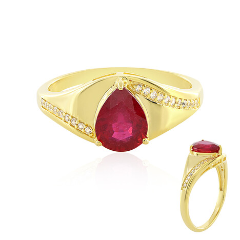 Anello in argento con Rubino Bemainty