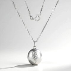 Collana in argento con Zircone (Adela Silber)