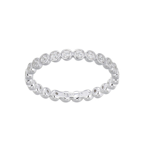 Zircon Silver Ring (Adela Silber)