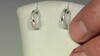 Boucles d'oreilles en argent et Zircon