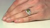 Anillo en plata con Peridoto