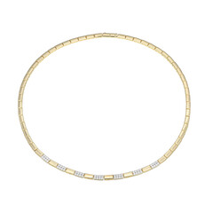 Collier en argent et Zircon (Adela Silber)