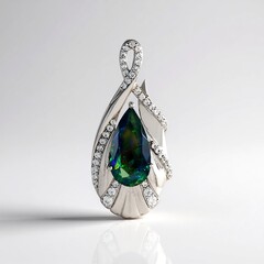 Ciondolo in argento con Opale Mezezo (de Melo)