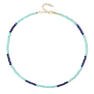Collana in argento con Amazzonite