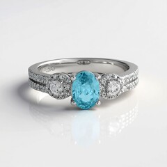Anello in argento con Zircone Ratanakiri