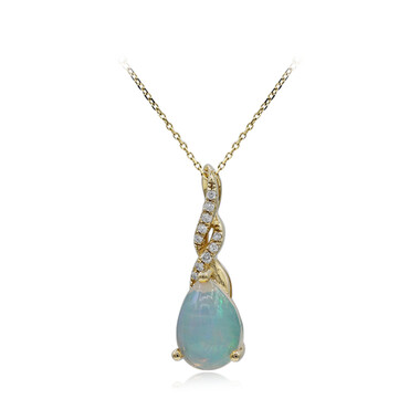 AAA-Welo-Opal-Goldhalskette (CIRARI)