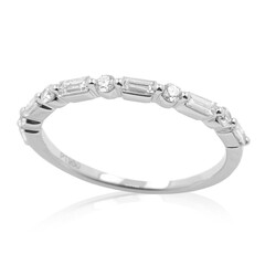 Platina ring met Diamanten SI2 (G)