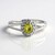 Anello in argento con Sfene